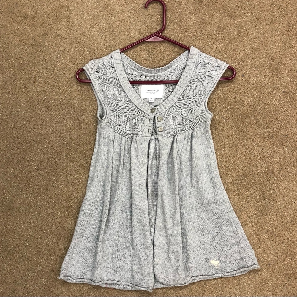 Cap sleeve sweater
